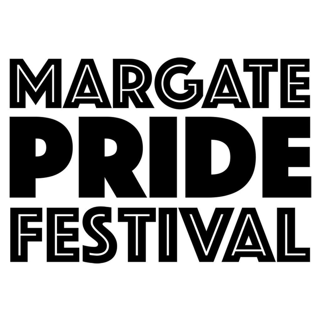 LOGO_square_Margate Pride Fest - B&amp;W - small