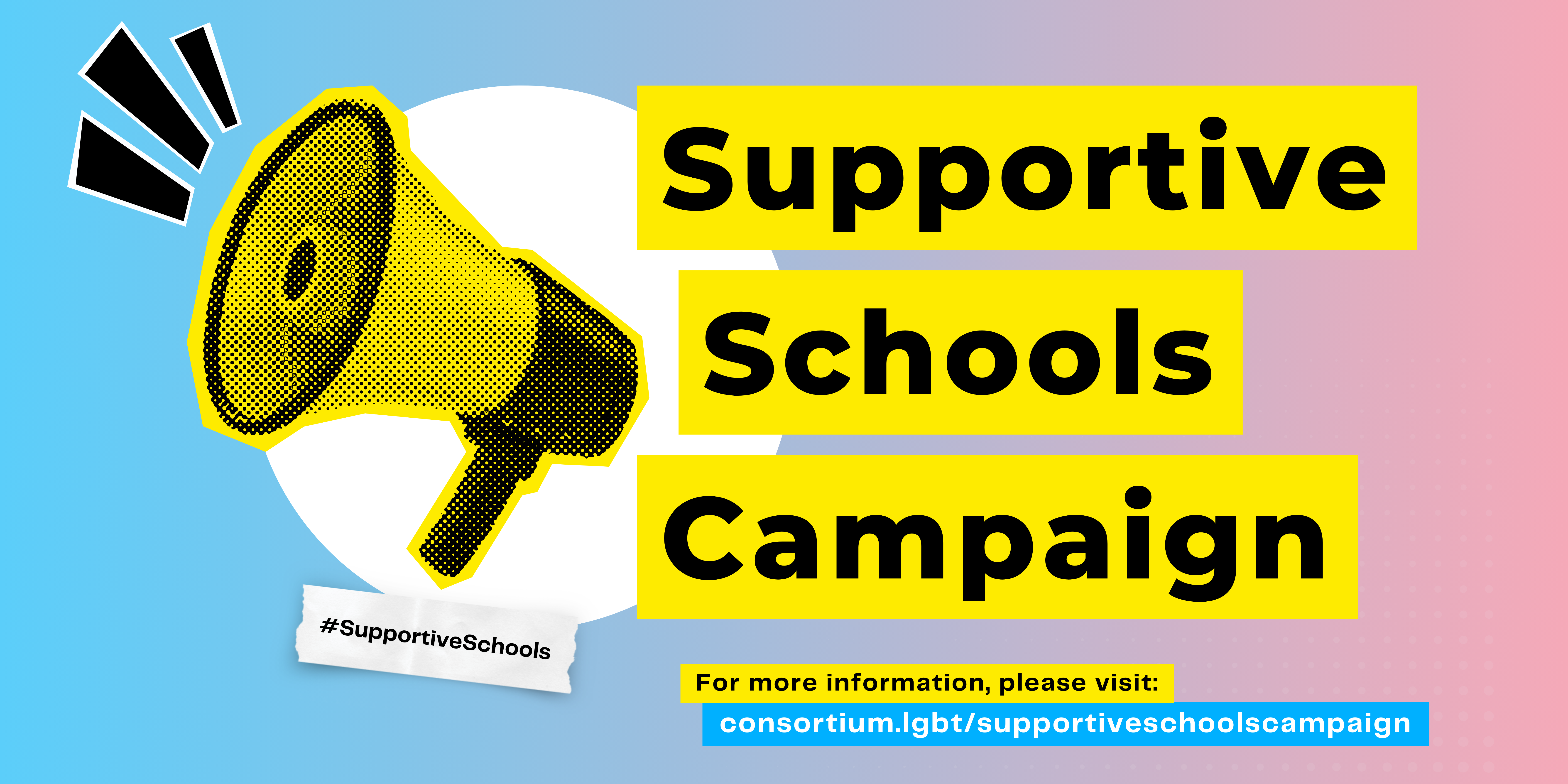 Supportive Schools Campaign Website Banner